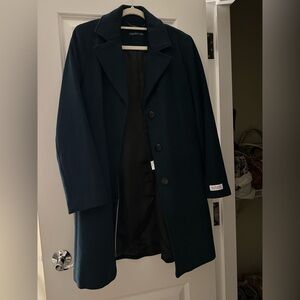 Calvin Klein Women’s Teal Trench Coat